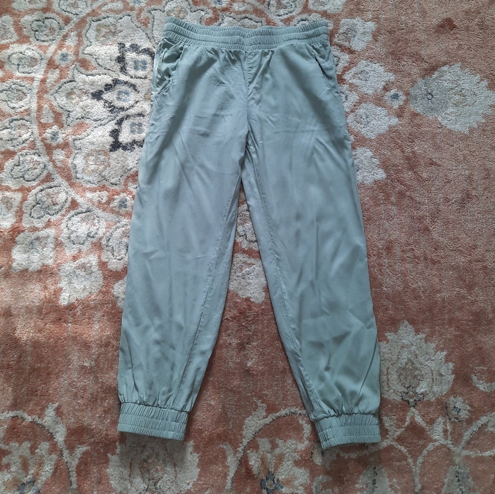 Cloth and stone sage green joggers.
